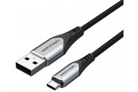 Vention USB-2.0 KAAPELI A-UROS / microB 1m Kaksipuolinen liitin