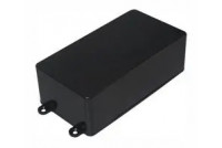 WALL MOUNT BLACK PLASTIC ENCLOSURE 50x80x149mm