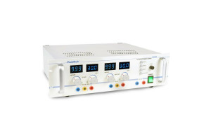 PeakTech 6060 REGULATED DUAL POWER SUPPLY WITH 3 OUTPUTS