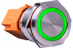 Joy-IT LATCHING PUSH BUTTON GREEN 15A