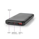 MATKA-AKKU 2X USB A 1XC 5V 10 Ah MUSTA