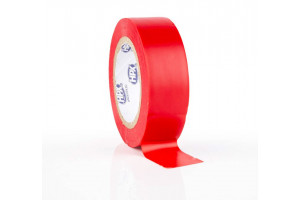 PVC PLASTIC TAPE RED 15mm 10m