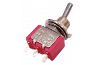 1-POLE SMALL TOGGLE SWITCH ON/(ON)
