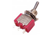 1-POLE SMALL TOGGLE SWITCH (ON)/OFF/(ON)