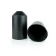 HEAT SHRINKABLE CABLE END CAP WITH ADHESIVE 12/4mm BLACK