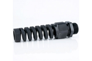 MG20 SPIRAL CABLE GLAND 15mm BLACK 25pcs