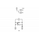 RELEMODUULI DIN-KISKO 12VDC 16A 1-VAIHTO