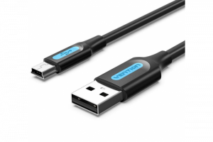 USB-2.0 KAAPELI A-UROS / Mini-B 2,0m