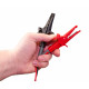 PeakTech ALLIGATOR CLAMPS FOR DIGITAL MULTIMETER