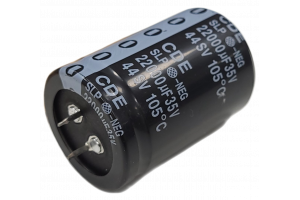 ELECTROLYTIC CAPACITOR 22000µF 35V 35x50mm Snap-in