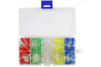 LED ASSORTMENT KIT 3/5mm, 5 colors, 125pcs