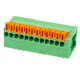 SCREWLESS TERMINAL BLOCK 12x R2,54