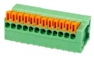 SCREWLESS TERMINAL BLOCK 12x R2,54