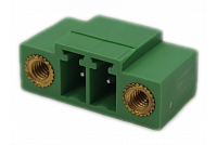 TERMINAL BLOCK 2x R3,50 male ST fixing insert