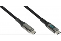 USB-KAAPELI C/C/ tehomittarilla
