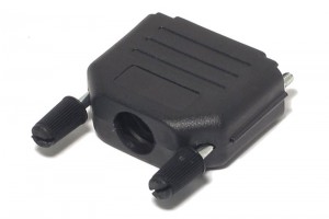 D15 CONNECTOR ENCLOSURE BLACK