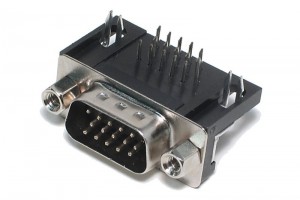 HD15 CONNECTOR MALE ANGLE PCB (VGA)
