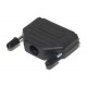 D25 CONNECTOR ENCLOSURE BLACK