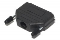 D25 CONNECTOR ENCLOSURE BLACK