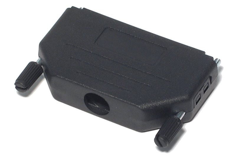 D37 CONNECTOR ENCLOSURE BLACK - PARTCO