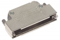 D37 CONNECTOR ENCLOSURE 45deg ANGLE METAL