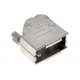 D9 CONNECTOR ENCLOSURE 45deg ANGLE METAL