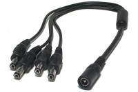 DC DIVIDER CABLE 1-TO-4 2,1mm