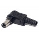 DC CONNECTOR ANGLE 2,5/5,5mm