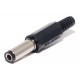 DC CONNECTOR LONG 2,5/5,5mm