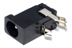 DC PCB SOCKET 1,3/3,4mm WITH SWITCH