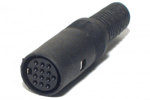 DIN CONNECTOR FEMALE 13-PIN