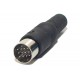 DIN CONNECTOR MALE 13-PIN