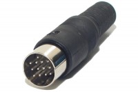 DIN CONNECTOR MALE 13-PIN