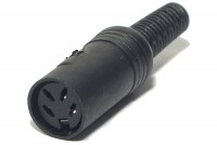 DIN CONNECTOR FEMALE 4-PIN 216°
