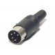 DIN CONNECTOR MALE 5-PIN 240°