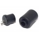 DIN SPEAKER CONNECTOR FEMALE black