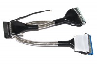 PATA/IDE ULTRA-DMA 80-PIN ROUND CABLE WITH GND