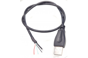 USB-2.0 KAAPELI A-UROS / vapaa pää 0,5m