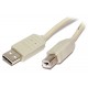 USB-2.0 CABLE A-MALE / B-MALE 1m
