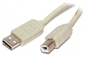 USB-2.0 VÄLIJOHTO A-UROS / B-UROS 2m