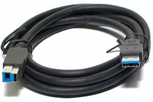USB-3.0 KAAPELI A-UROS / B-UROS 1,8m