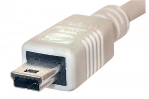 USB 2.0 VÄLIJOHTO A-UROS / miniB 1,5m