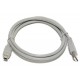 USB CABLE A-MALE / miniB 1,5m