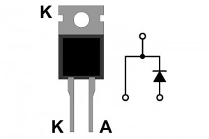 FAST DIODE 17A 1200V 40ns TO220