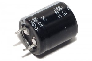 ELECTROLYTIC CAPACITOR 100µF 400V 22x25mm Snap-in