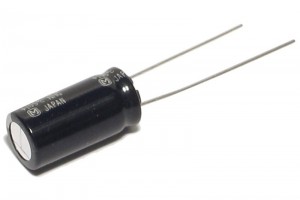 ELECTROLYTIC CAPACITOR 10µF 400V 10x21mm