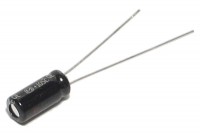 ELECTROLYTIC CAPACITOR 10µF 50V 6,3x7mm