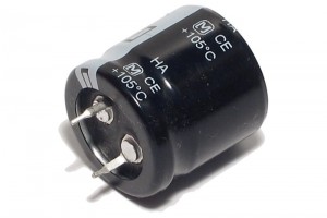 ELECTROLYTIC CAPACITOR 330µF 200V 25x25mm Snap-in