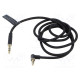 Cable Jack 3.5mm 3pin plug,Jack 3.5mm 3pin angled plug 1m