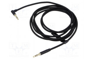 Cable Jack 3.5mm 3pin plug,Jack 3.5mm 3pin angled plug 2m